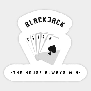 Blackjack Sticker